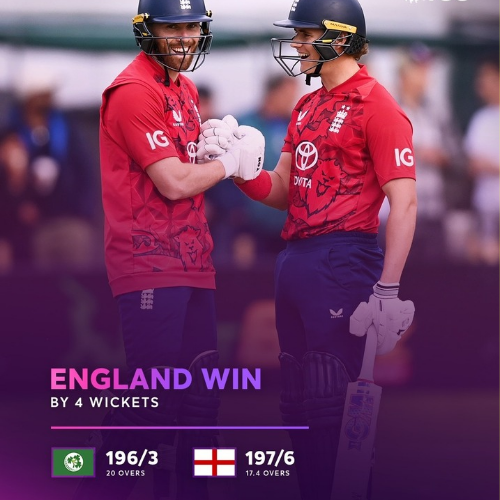 England vs Ireland 1st t20