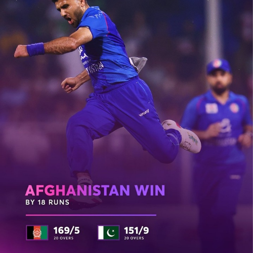 Pakistan vs Afghanistan