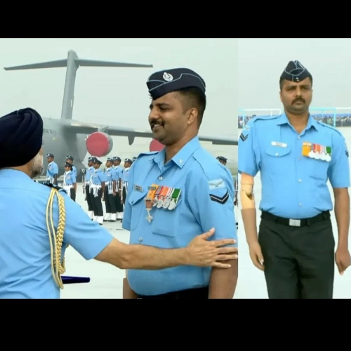 CPL Varun Kumar airforce medal OpSindoor