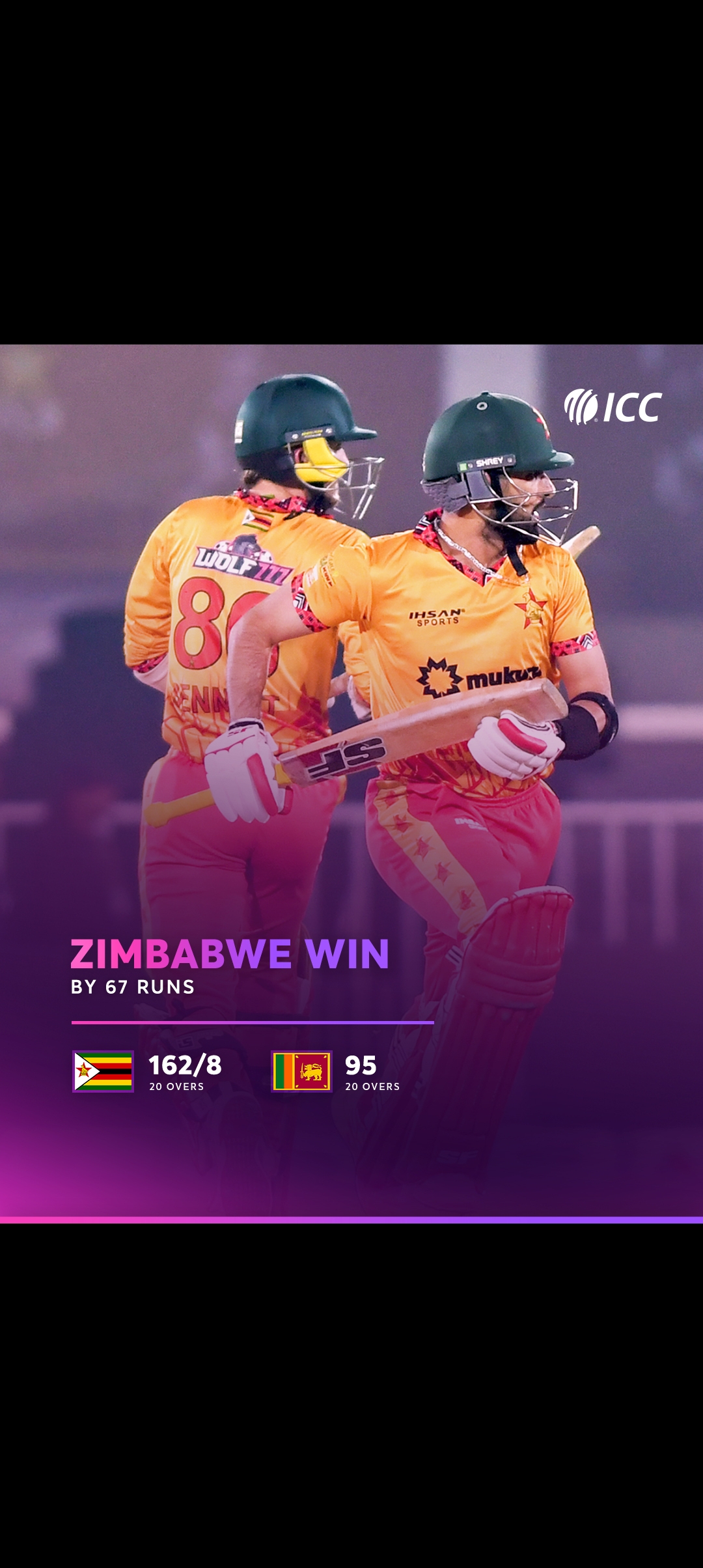 Zimbabwe vs Sri Lanka T20 tri series 2025 hindi updates 