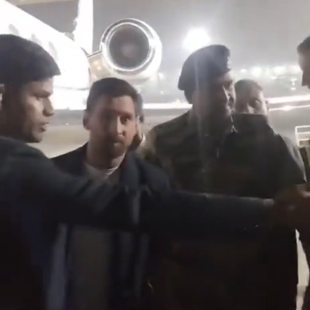 Lionel Messi in Kolkata 