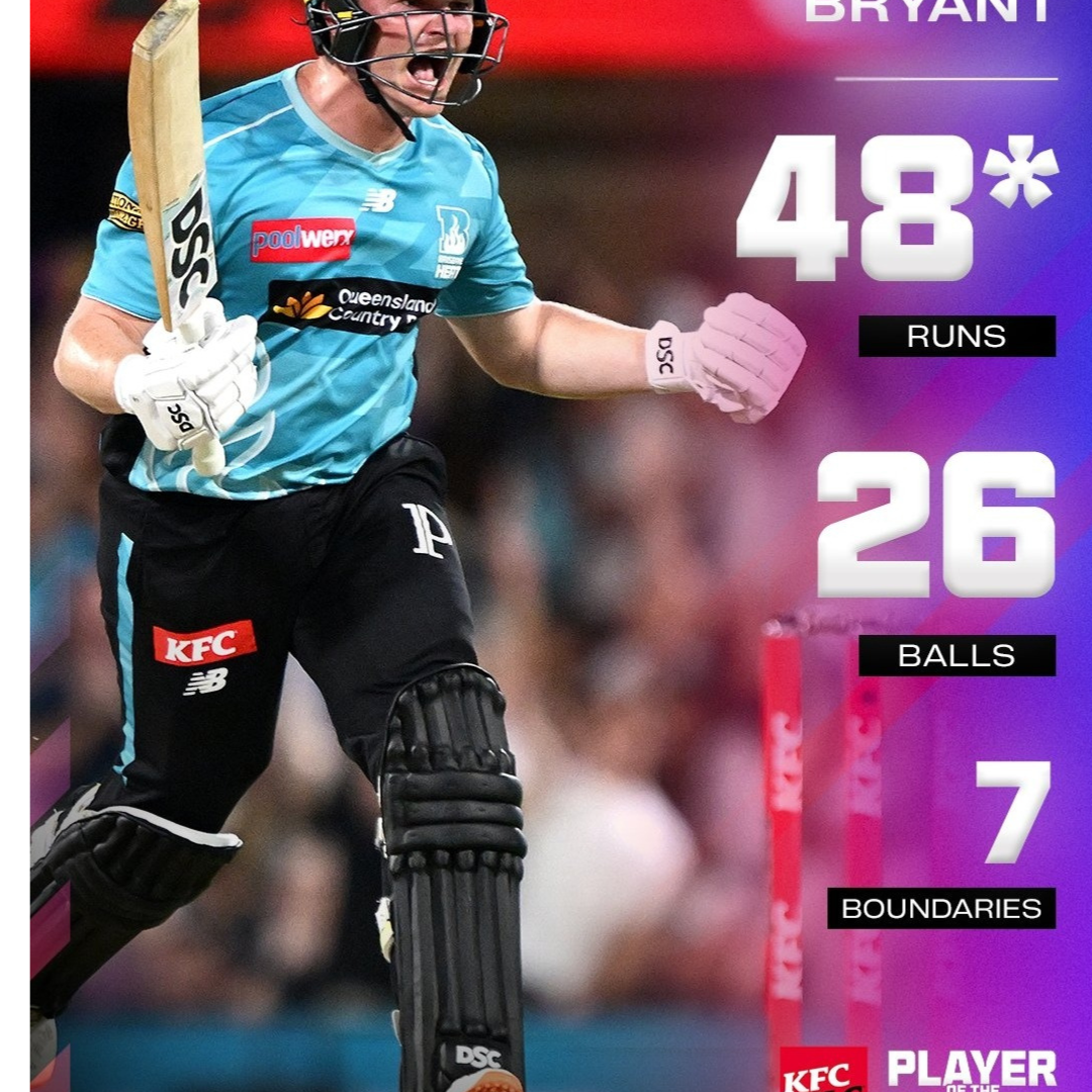 BBL 15 2025-26 Heat vs Melbourne stars