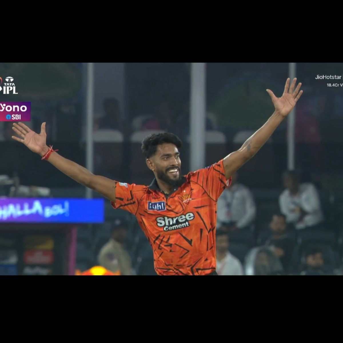 Praful Hinge unbelievable innings SRH dominate RR 