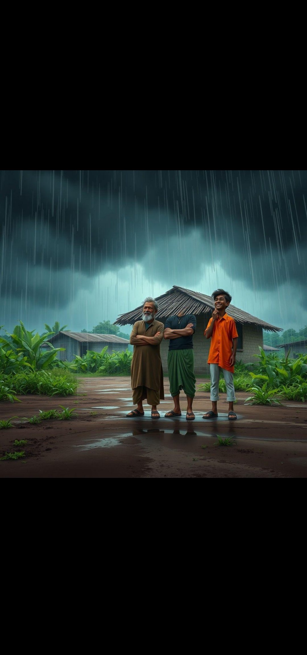 Burai ki jit बुराई की जीत हिंदी नैतिक कहानी — एक गरीब ईमानदार व्यक्ति और एक अमीर अन्यायी व्यक्ति के बीच संघर्ष, इंसानियत, अन्याय और सच्चाई का प्रतीकात्मक दृश्य।